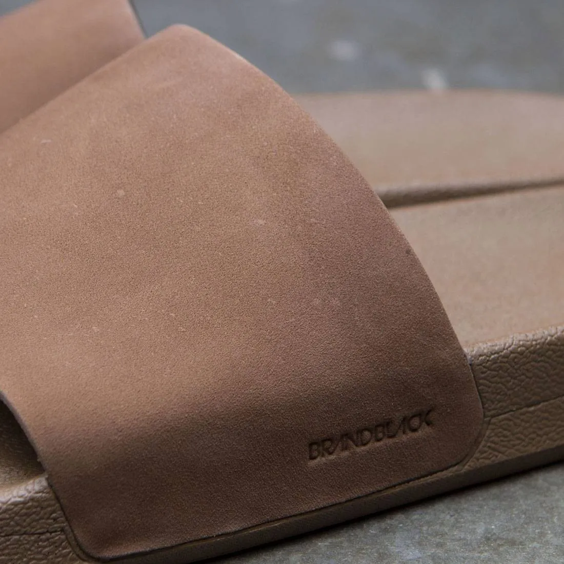 Brandblack Men Reza Slides (brown)