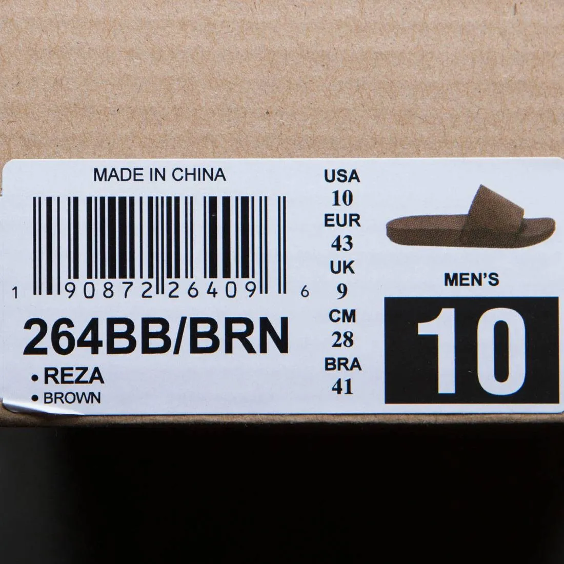 Brandblack Men Reza Slides (brown)