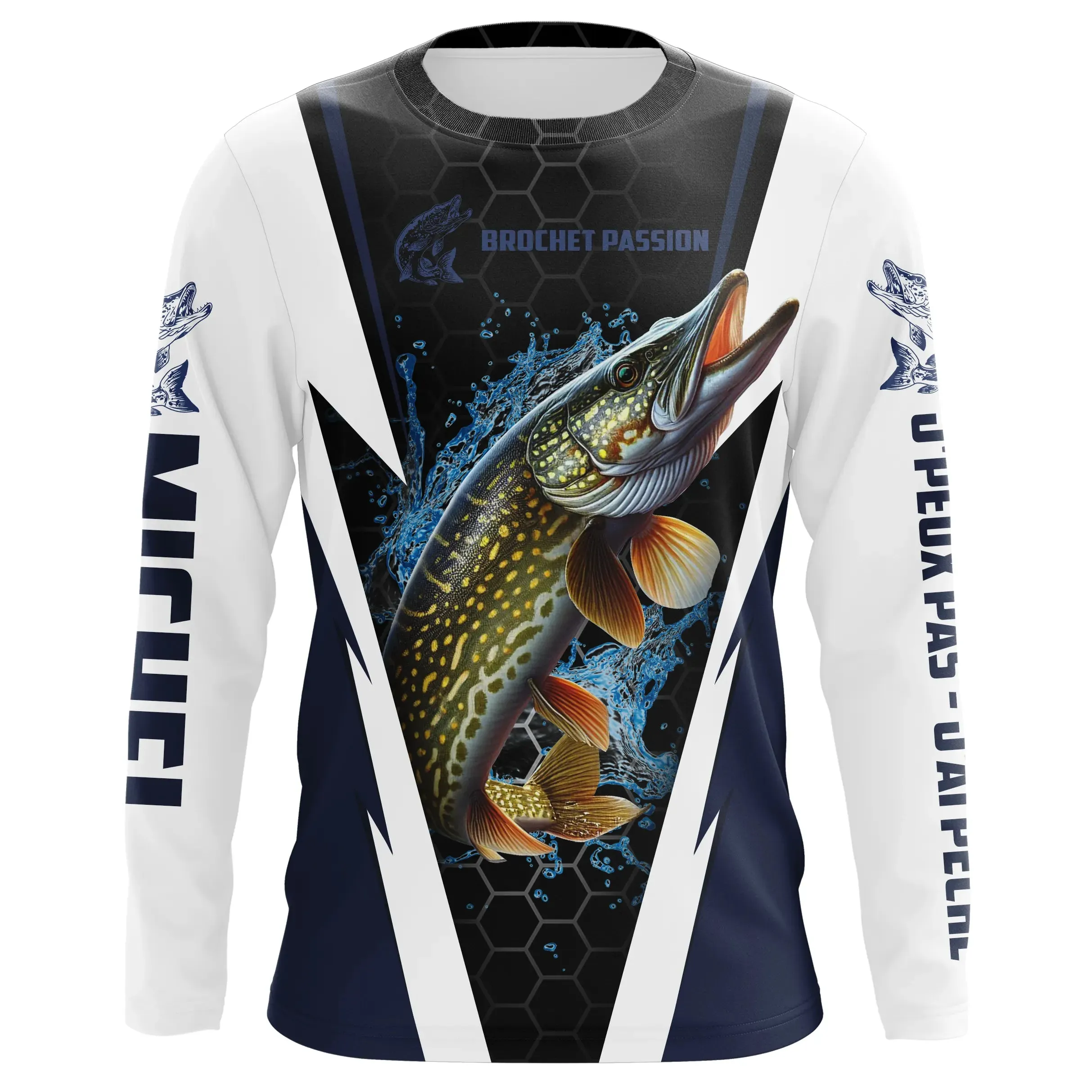 Brochet Fishing T-shirt - Personalized Gift for Fisherman - CT08072222