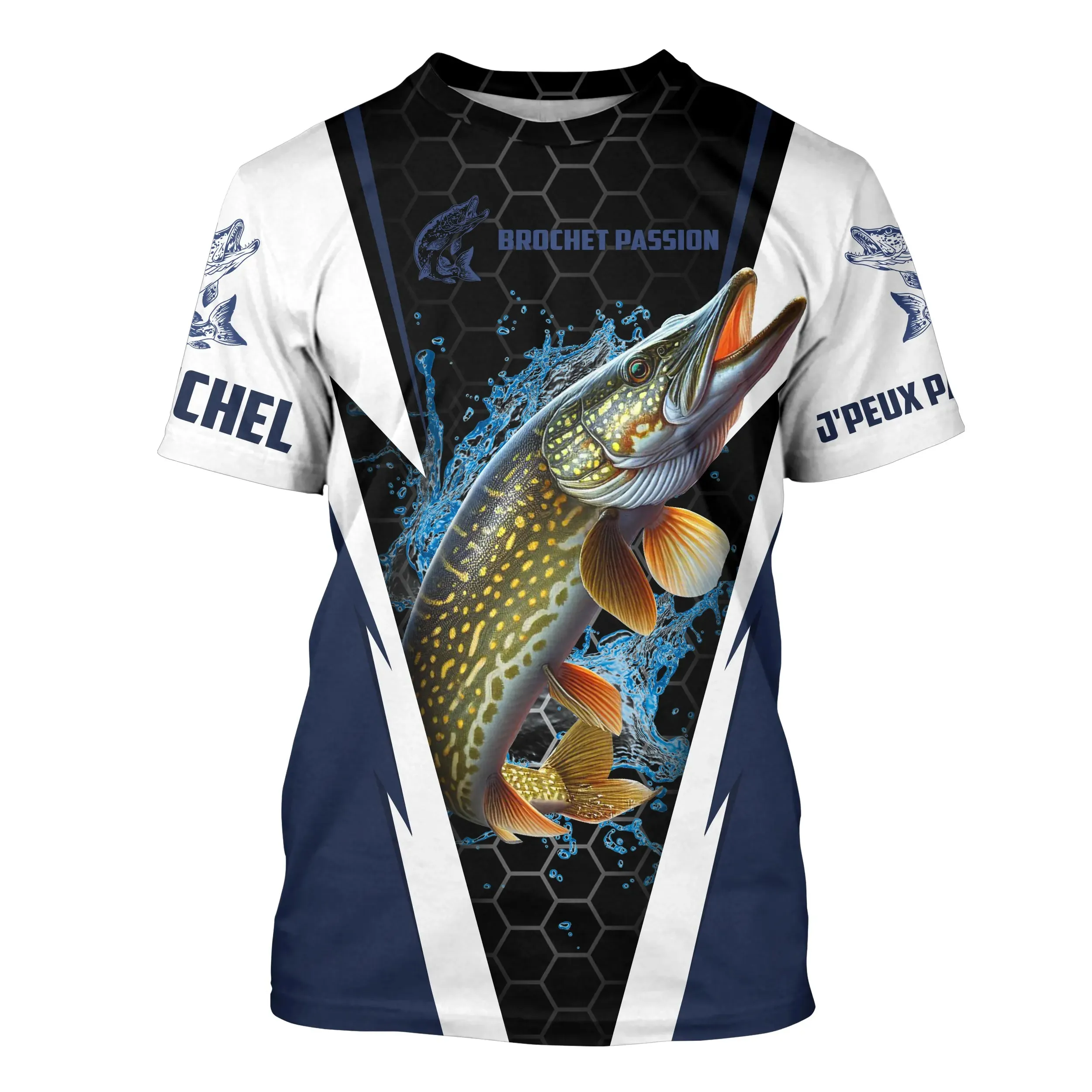 Brochet Fishing T-shirt - Personalized Gift for Fisherman - CT08072222