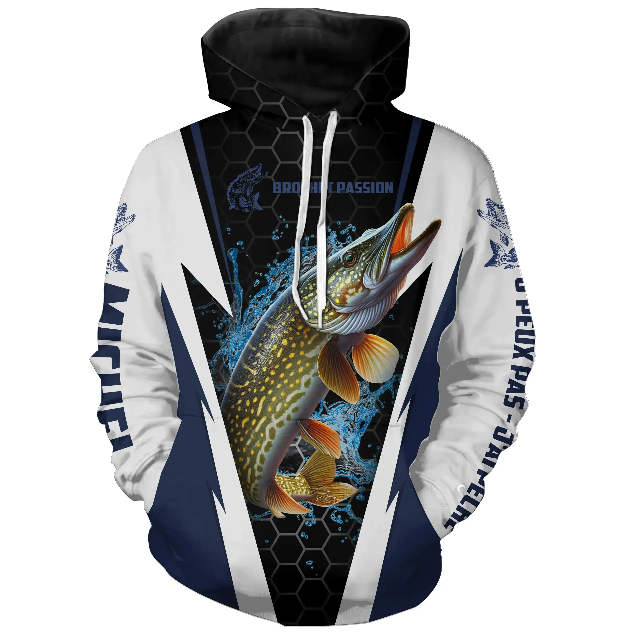 Brochet Fishing T-shirt - Personalized Gift for Fisherman - CT08072222