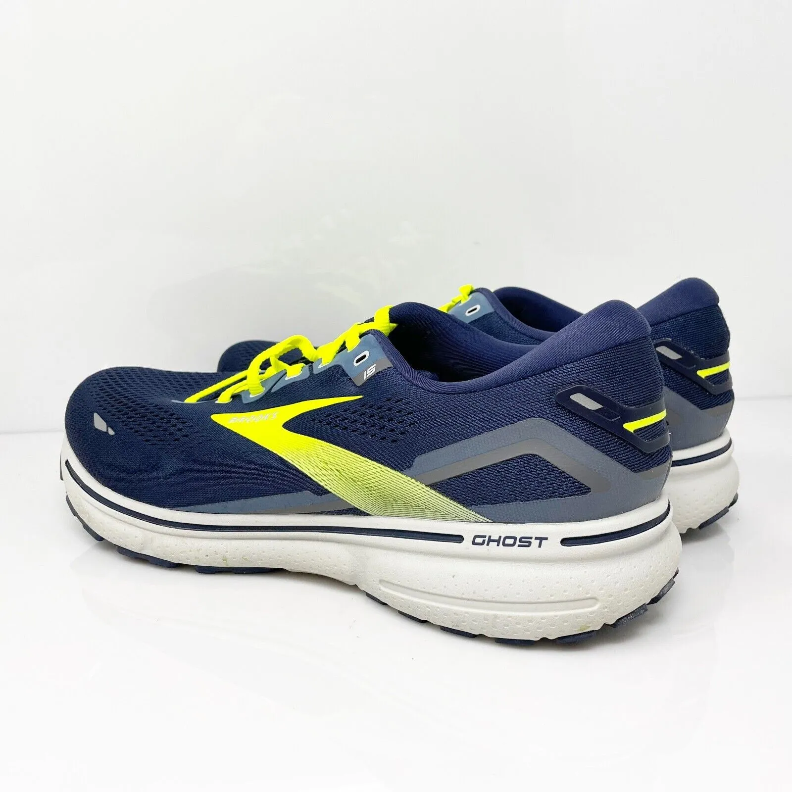 Brooks Mens Ghost 15 1103931D429 Blue Running Shoes Sneakers Size 12 D