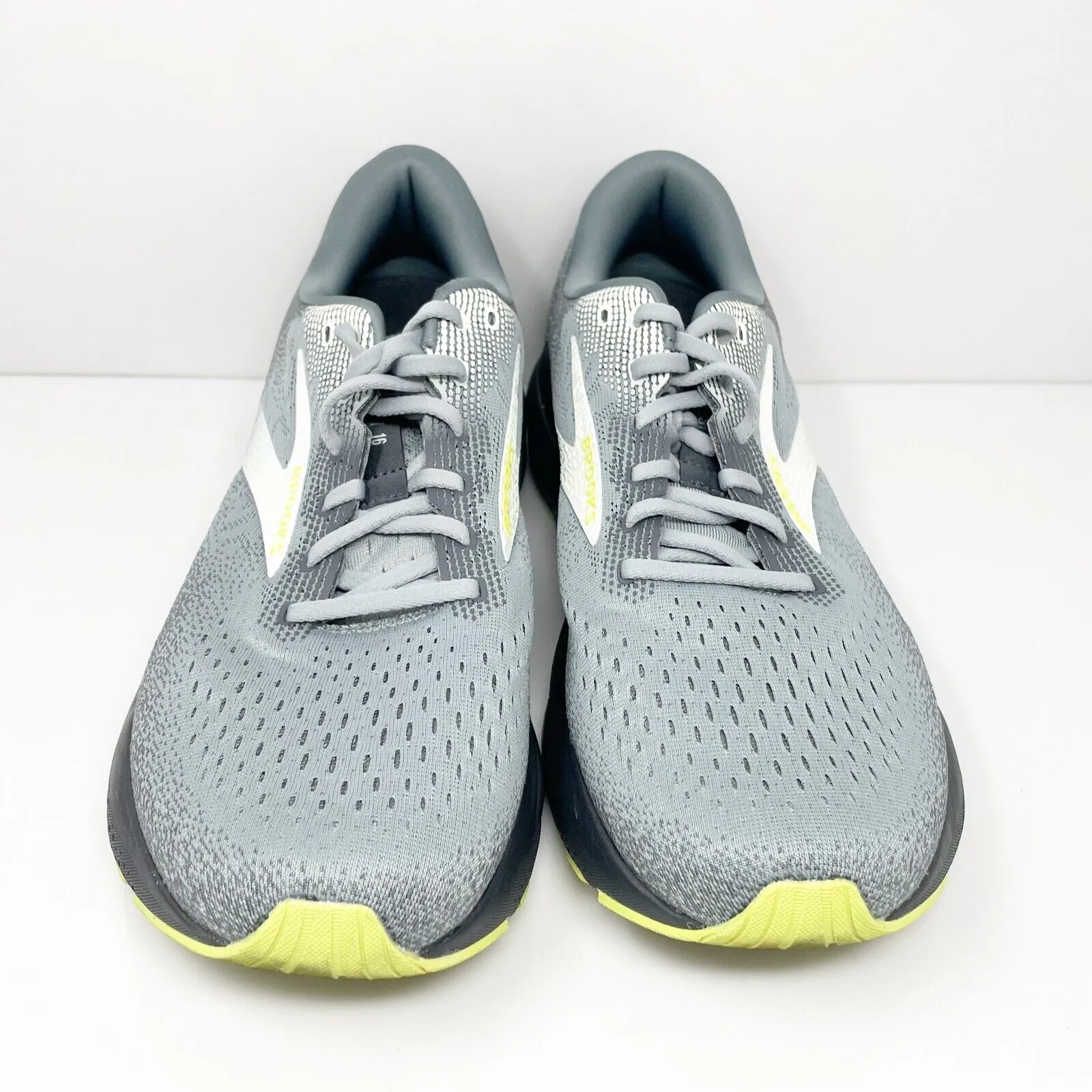 Brooks Mens Ghost 16 1104181D040 Gray Running Shoes Sneakers Size 13 D