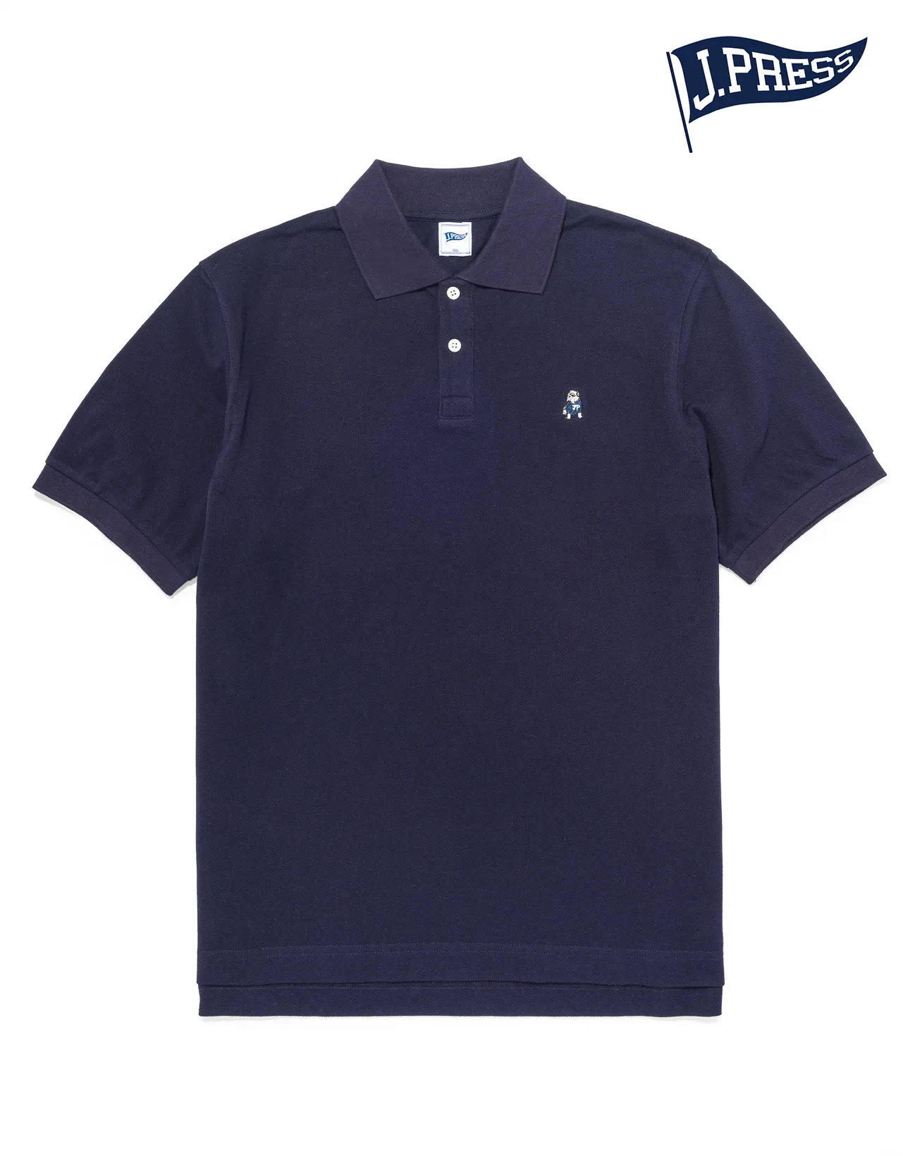 BULLDOG POLO SHIRT - NAVY