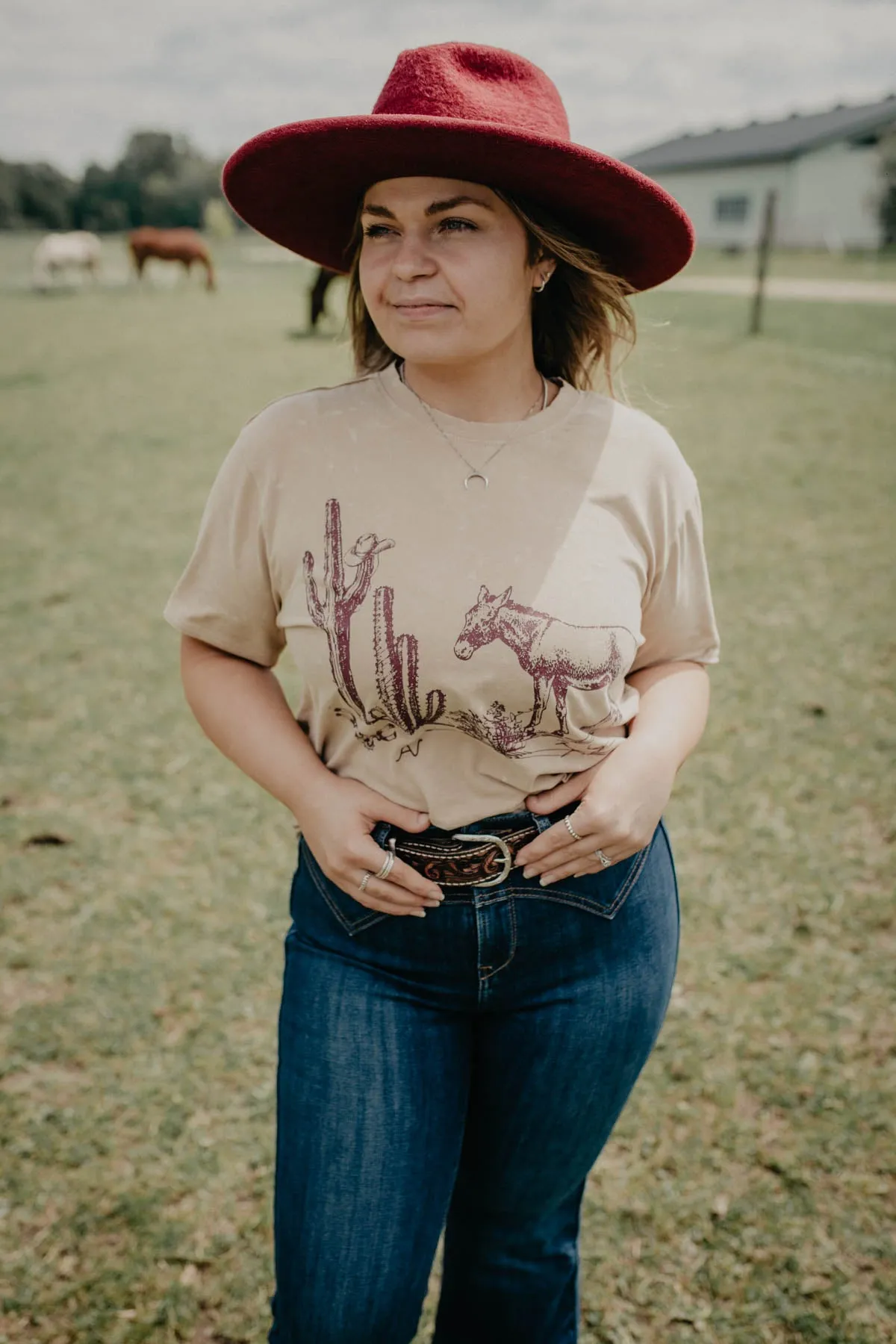 'Burro' Women's Ariat T-Shirt (XS-XXL)