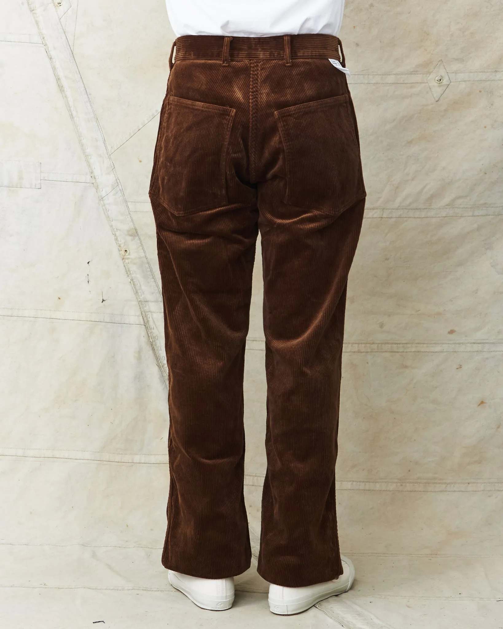 Buzz Rickson's Aviation Associates US Army Working Trousers Corduroy Brown BR42393