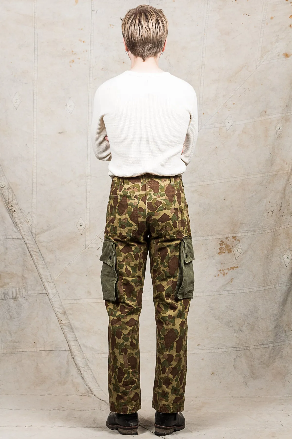 Buzz Rickson's Frog Skin Camo Reversible Trousers