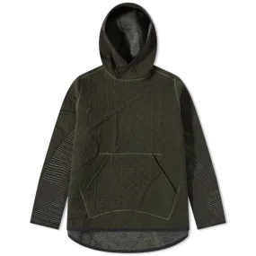 BYBORRE Knit Hoodie in Wet Moss