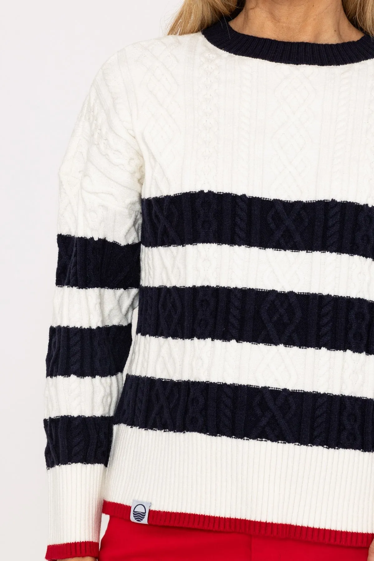 Cable Stripe Knit