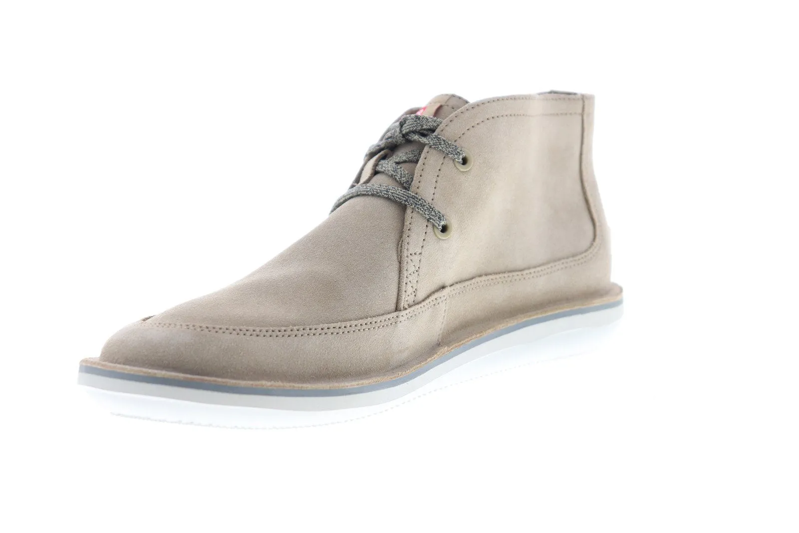 Camper Beetle Brown Leather Chukka Boots for Men