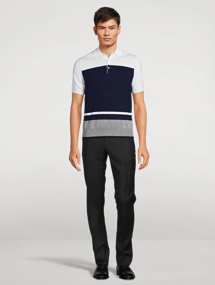 CANALI Cotton Polo Shirt