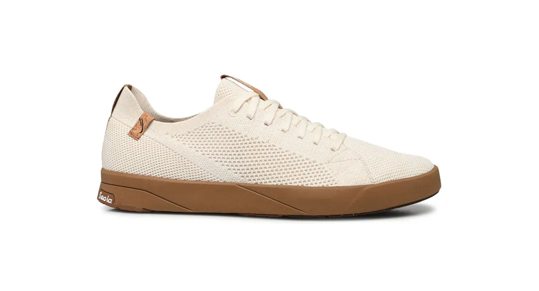 Cannon Knit M 2.0 White / Tobacco