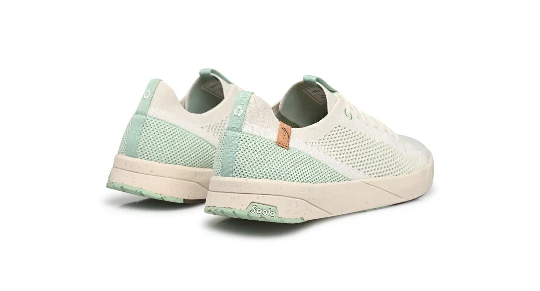 Cannon Knit W 2.0 White / Cameo Green