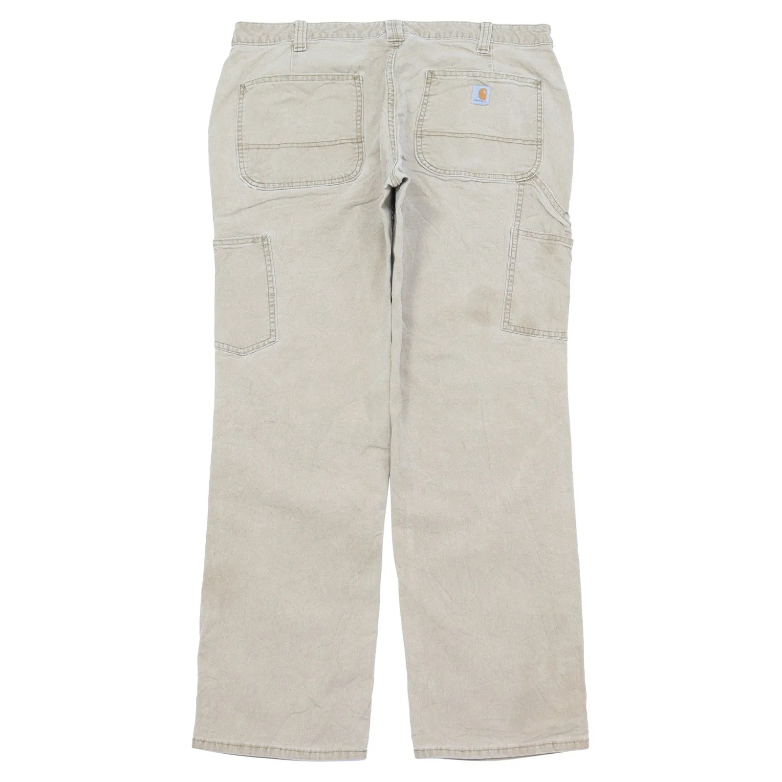 Carhartt Beige Original Fit Work Trousers