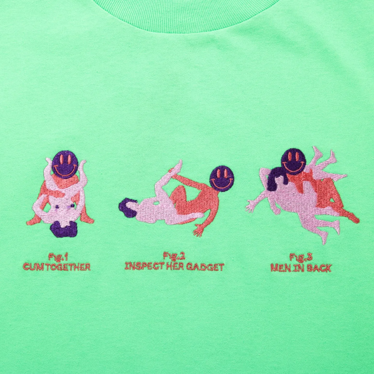 Carne Bollente Inspect Her Gadget LS T-Shirt Neon Green