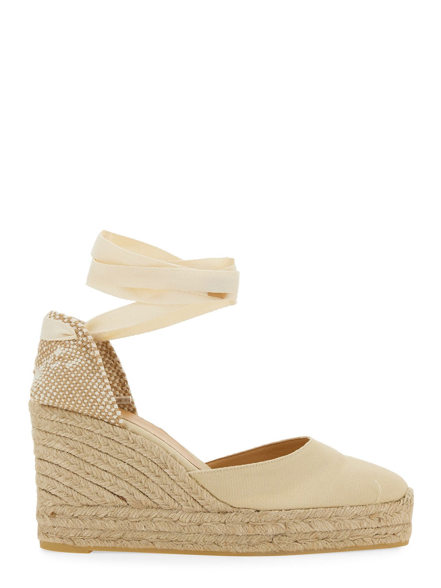 Castaner Carina Wedge Espadrille in Cotton Canvas