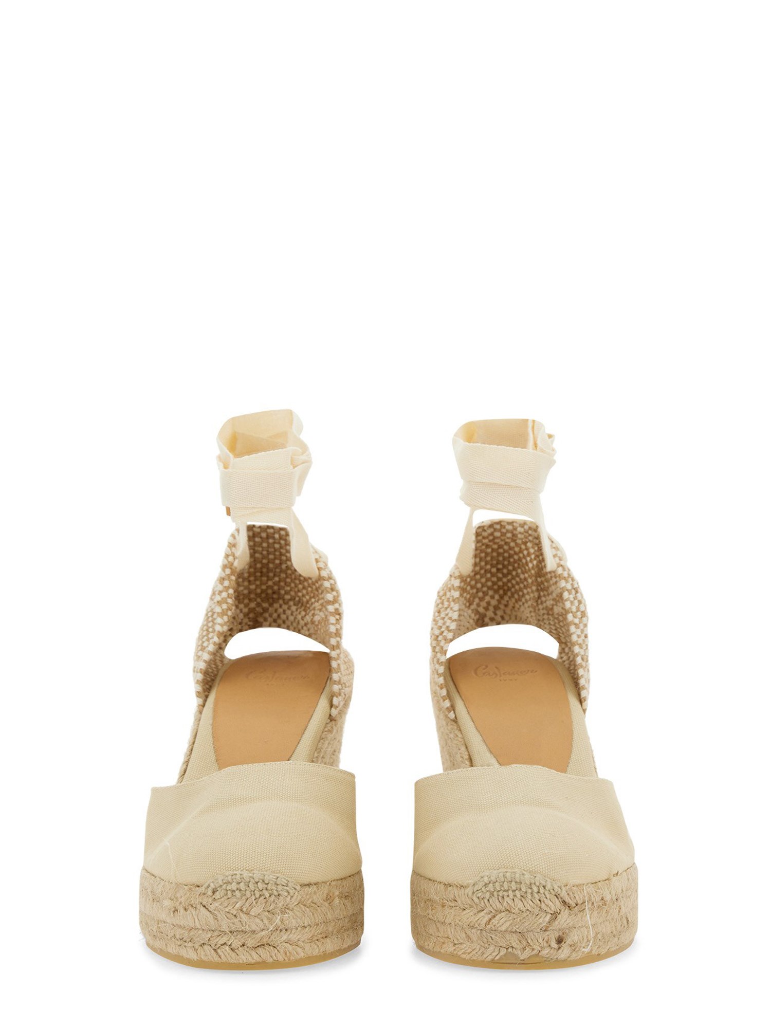 Castaner Carina Wedge Espadrille in Cotton Canvas