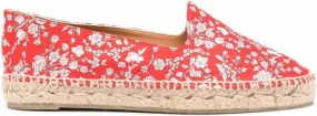 Castañer Joana floral-print espadrilles Red