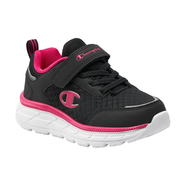 Black and Pink Kids' FX III Sneakers