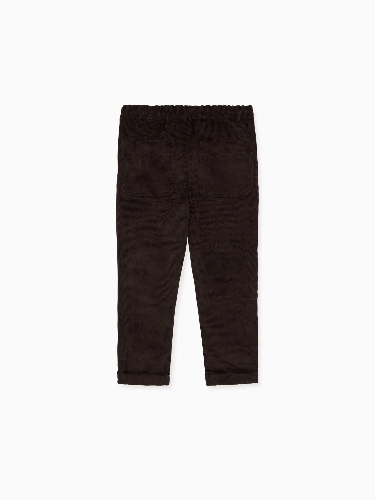 Chocolate Brown Benito Corduroy Boy Trousers