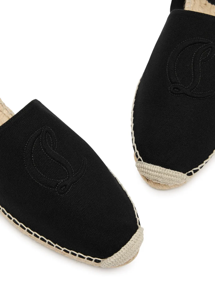 Christian Louboutin Nanou canvas espadrilles