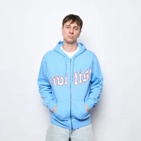 Civilist - Exotique Zip Hood (Medium Blue)