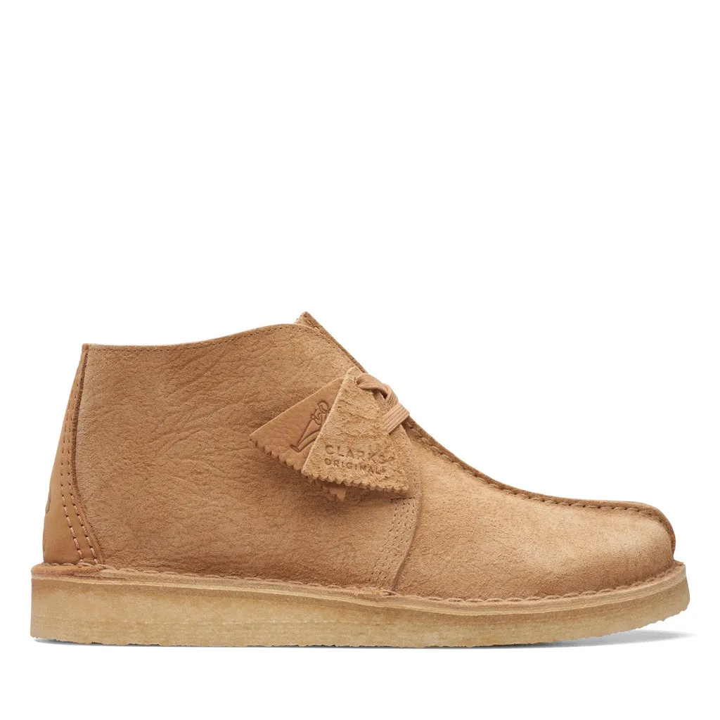 Clarks Brown Leather Chukka Boots for Men