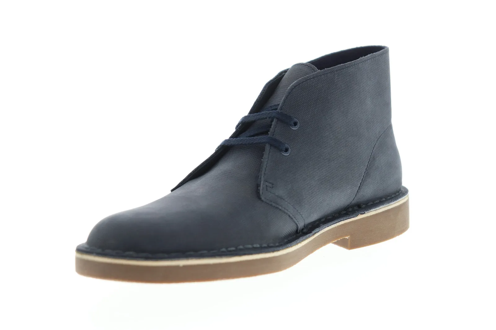 Clarks Men's Blue Nubuck Chukka Boots - Bushacre 2 26148093