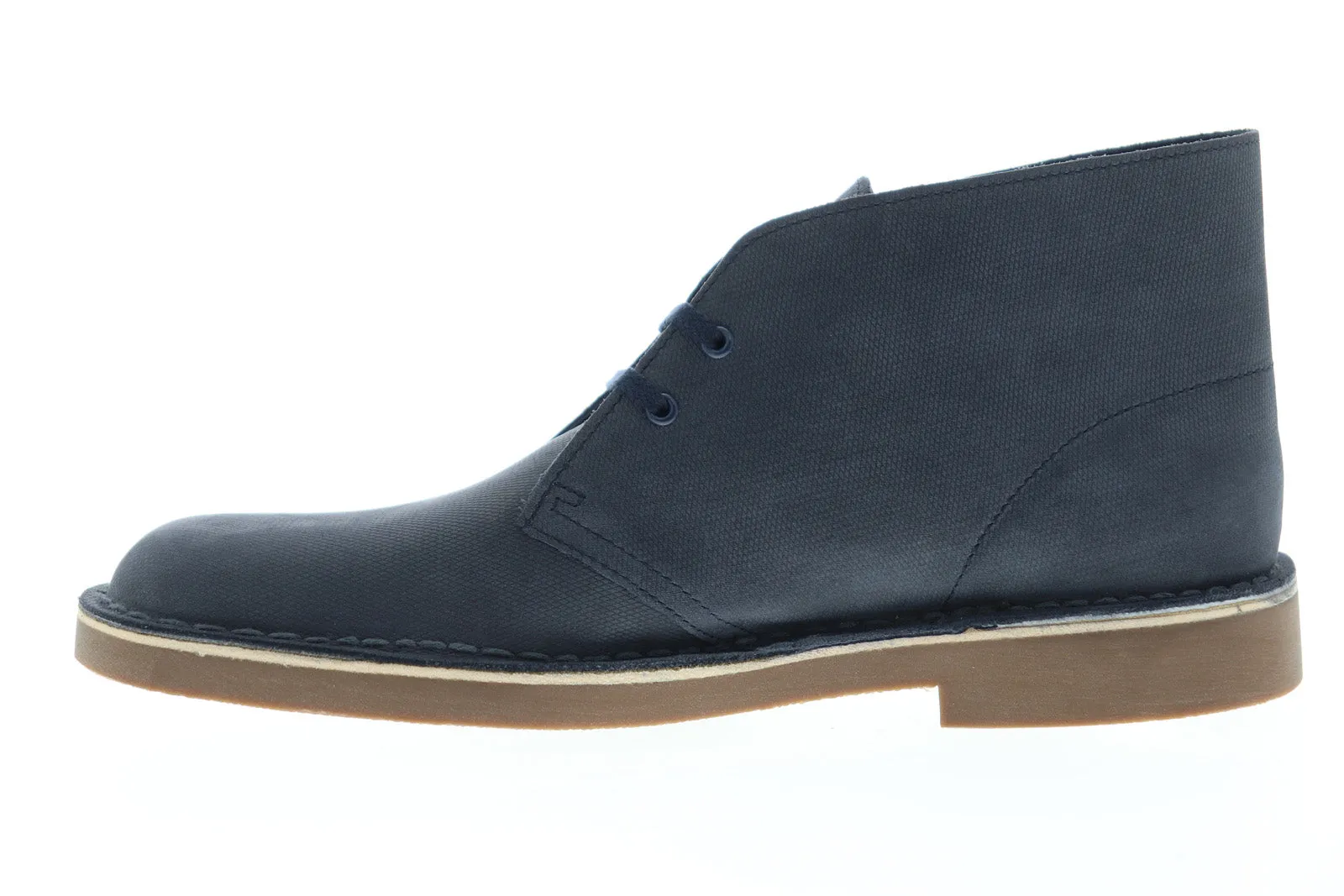 Clarks Men's Blue Nubuck Chukka Boots - Bushacre 2 26148093