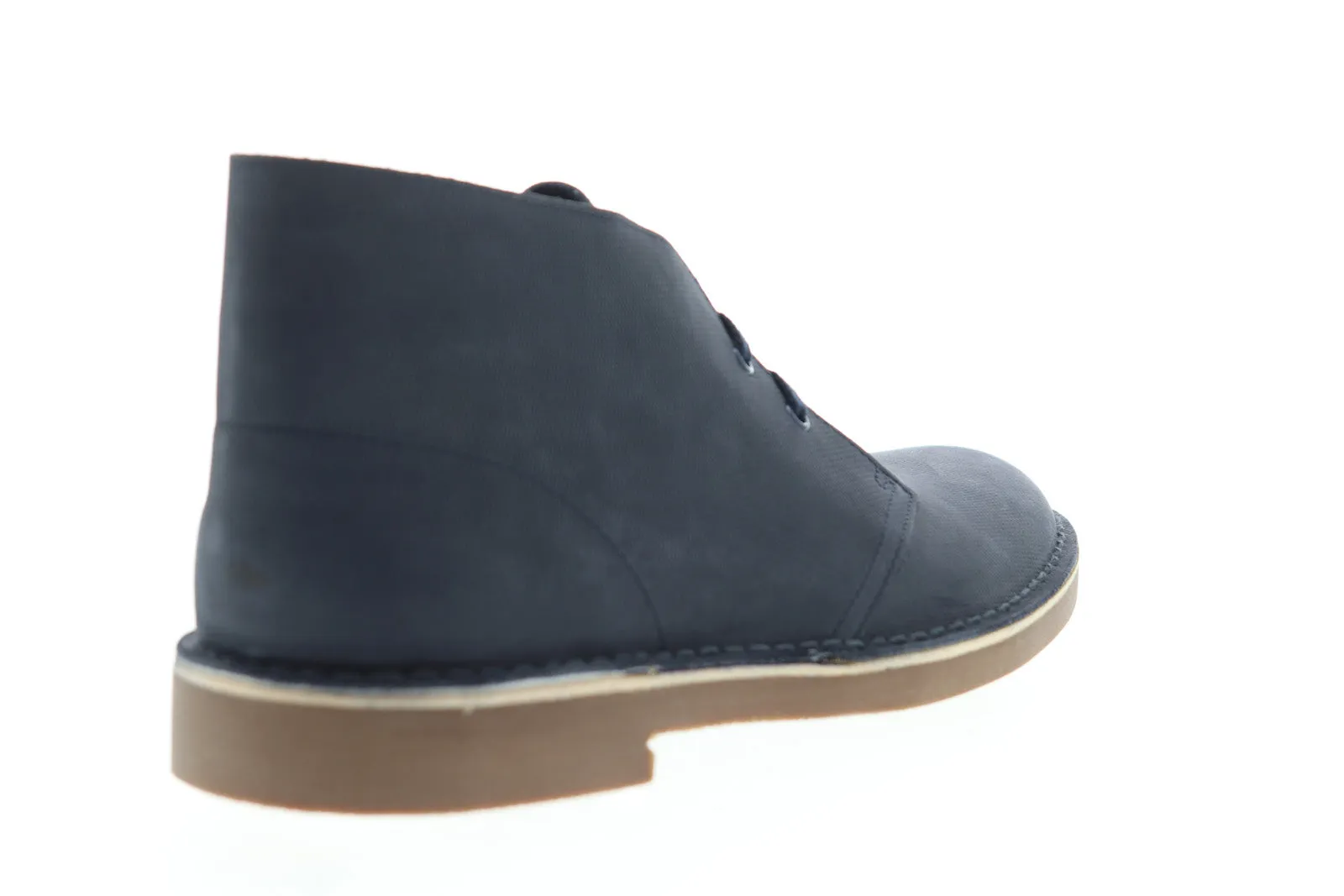 Clarks Men's Blue Nubuck Chukka Boots - Bushacre 2 26148093