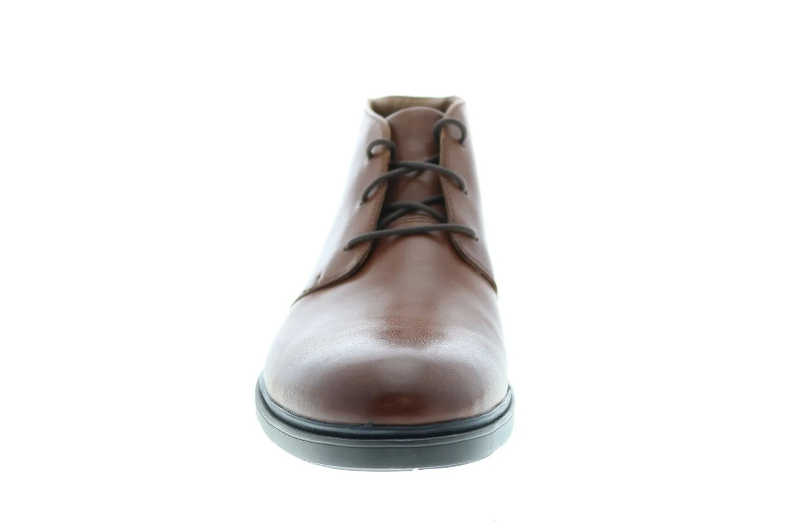 Clarks Men's Brown Leather Lace Up Chukka Boots - Clarks Un Tailor Mid