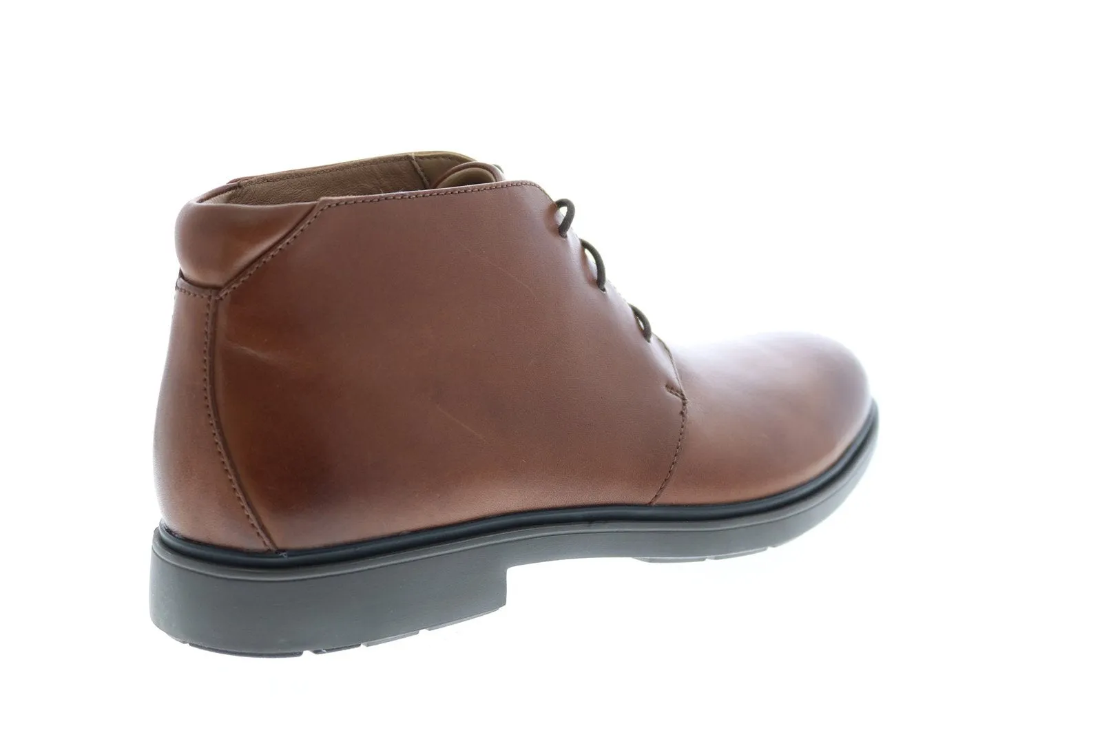 Clarks Men's Brown Leather Lace Up Chukka Boots - Clarks Un Tailor Mid