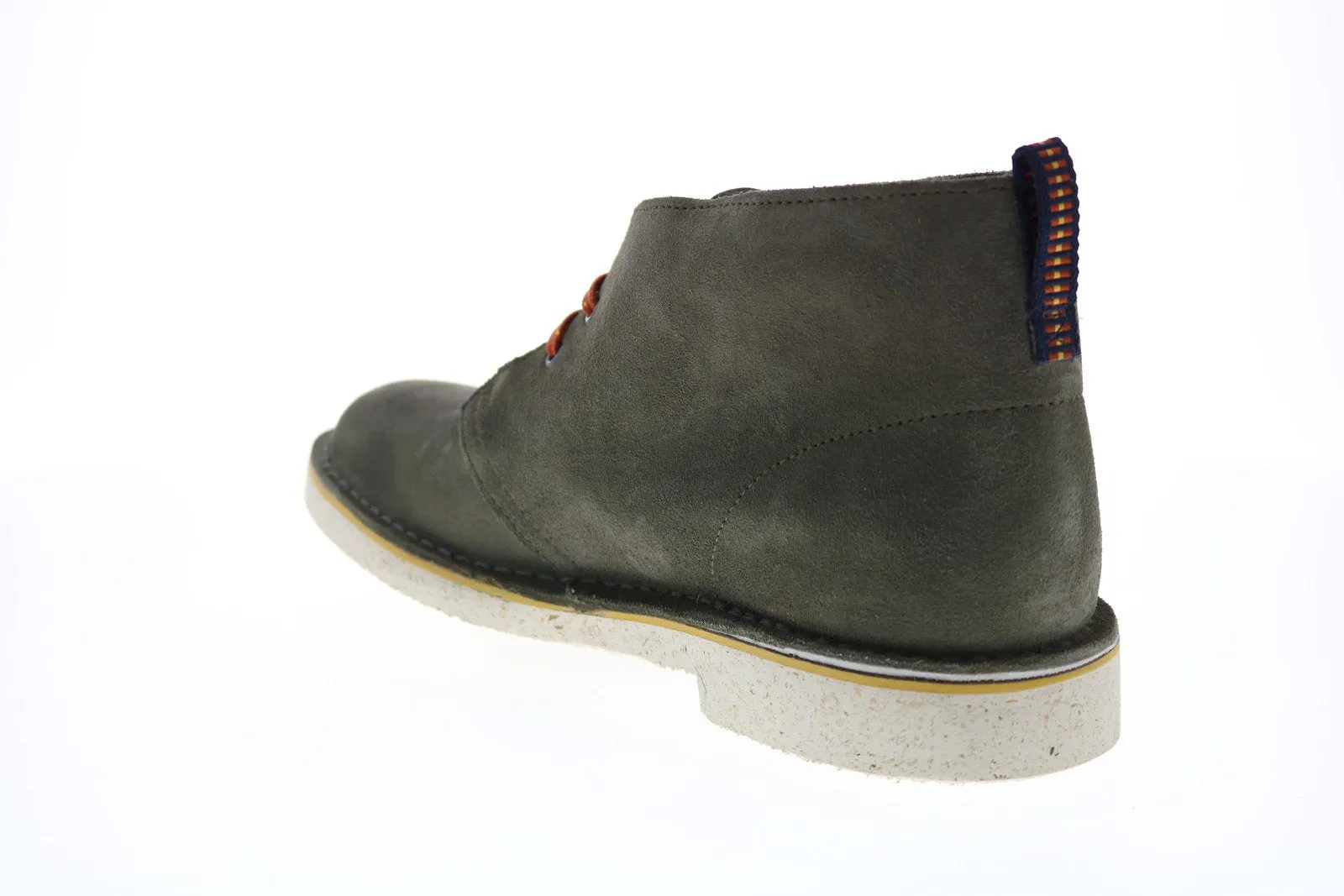 Clarks Men's Gray Suede Chukka Boots - Bushacre 3 (Model: 26157967)