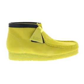 Clarks Wallabee Boot Yellow Suede Men's Chukka Boots