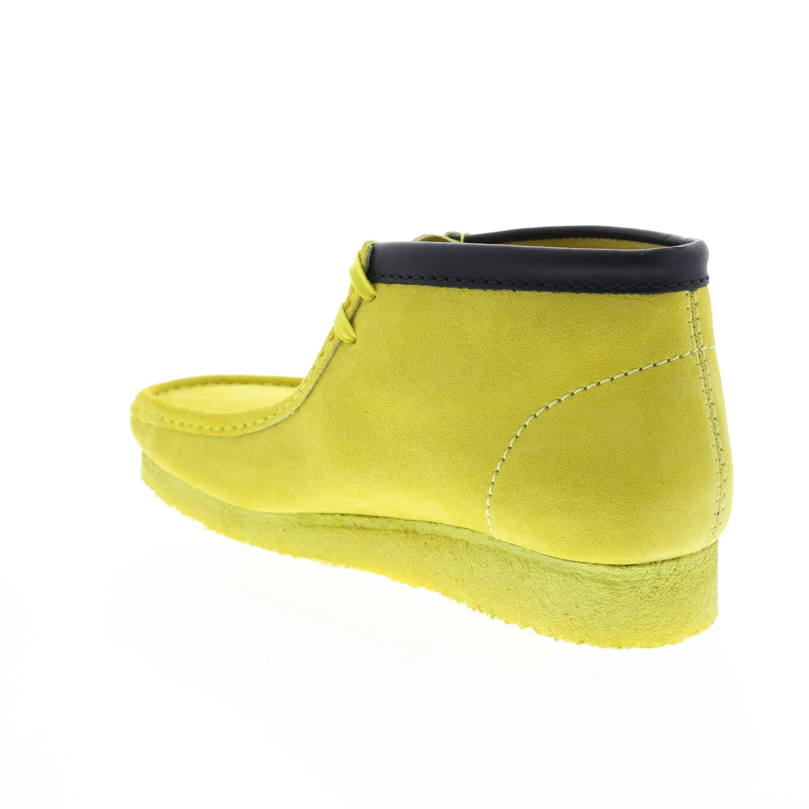 Clarks Wallabee Boot Yellow Suede Men's Chukka Boots