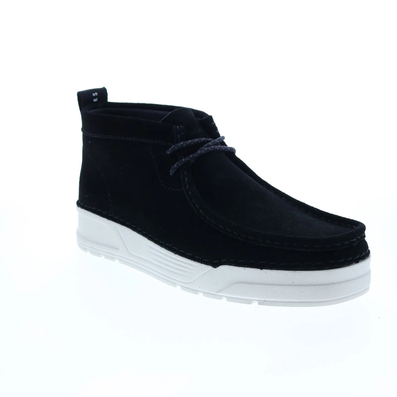 Clarks Wallabee Men's Black Suede Chukka Boots