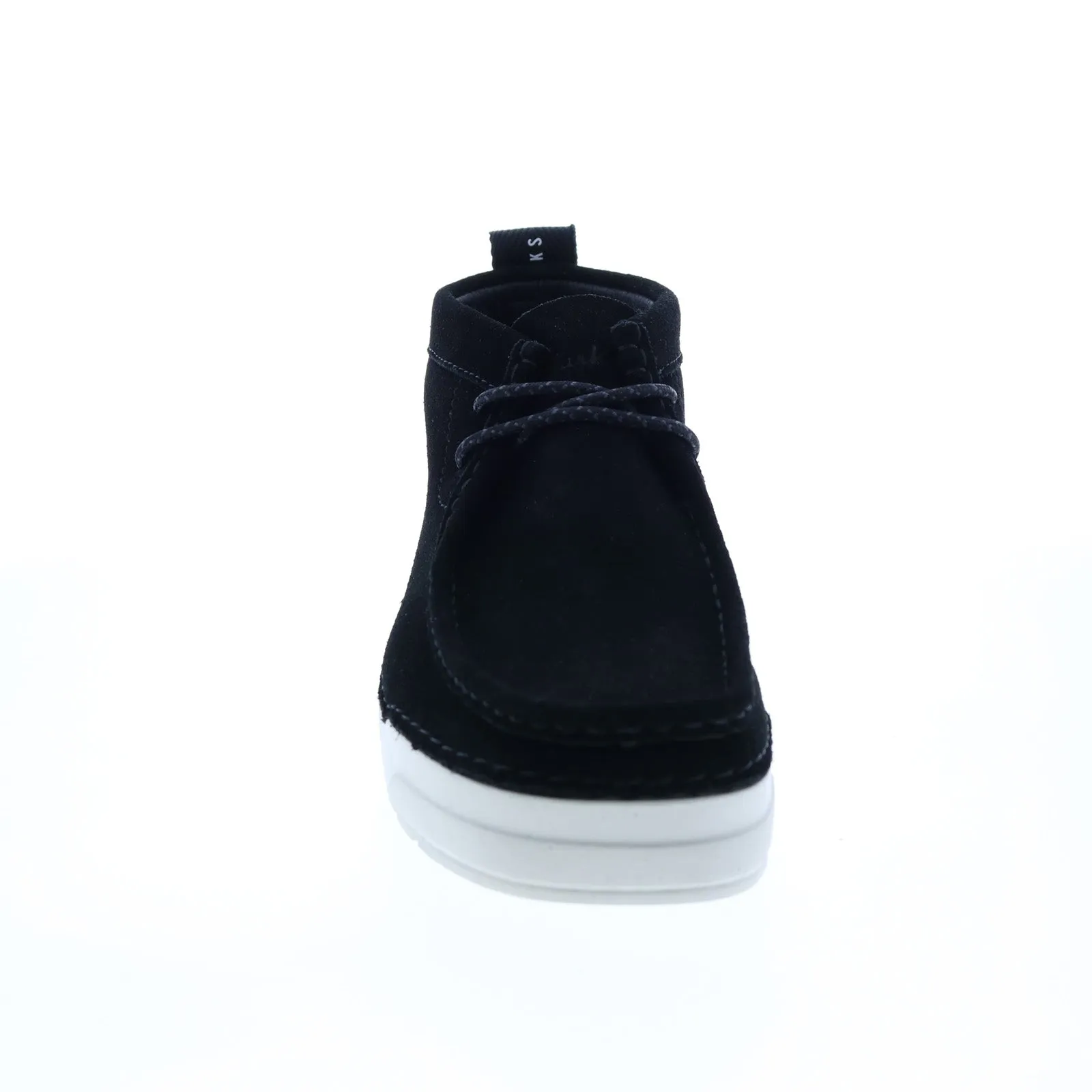 Clarks Wallabee Men's Black Suede Chukka Boots