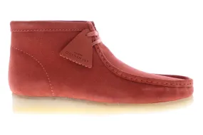 Clarks Wallabee Men's Orange Suede Chukka Lace-Up Boot