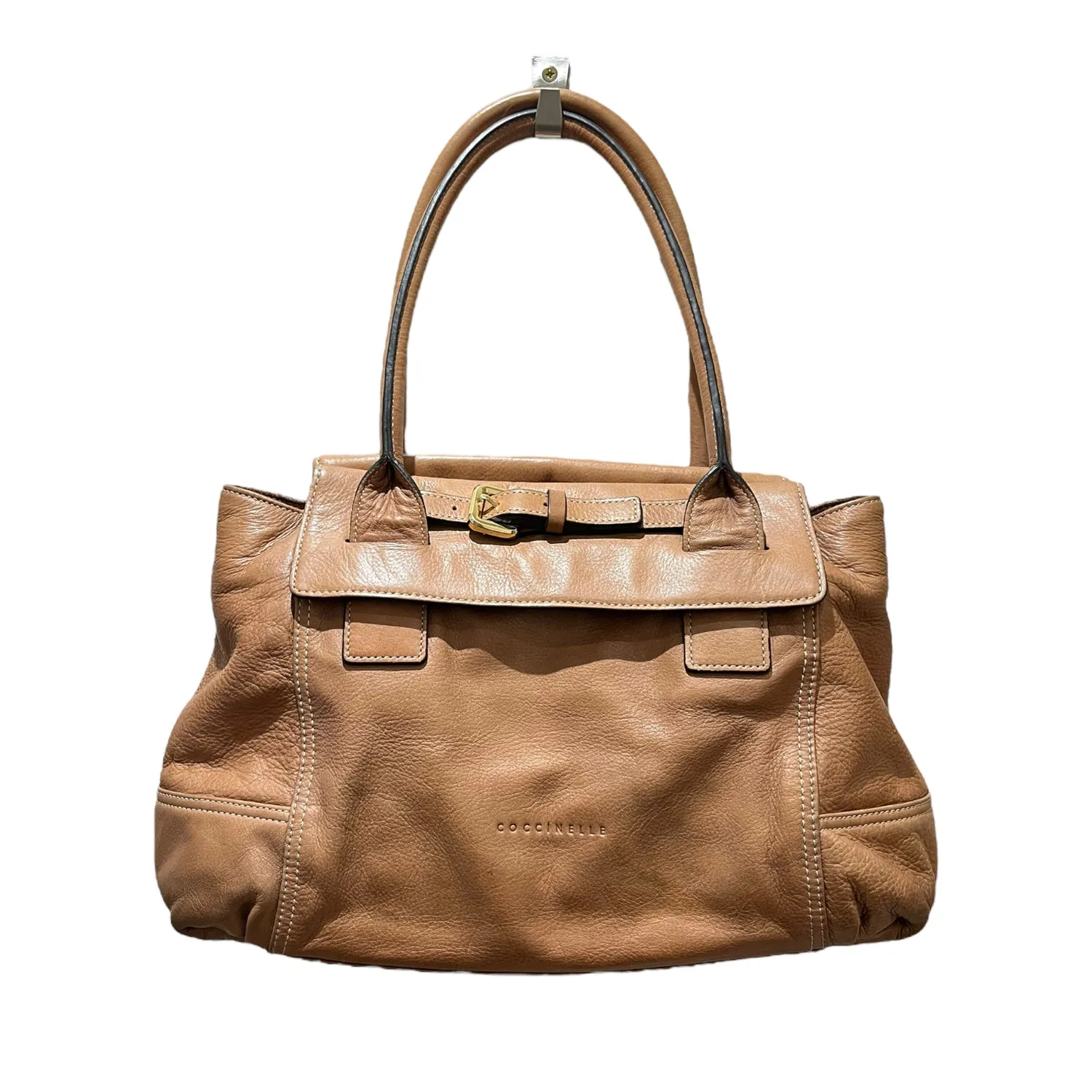 Coccinelle Tan Leather Bag