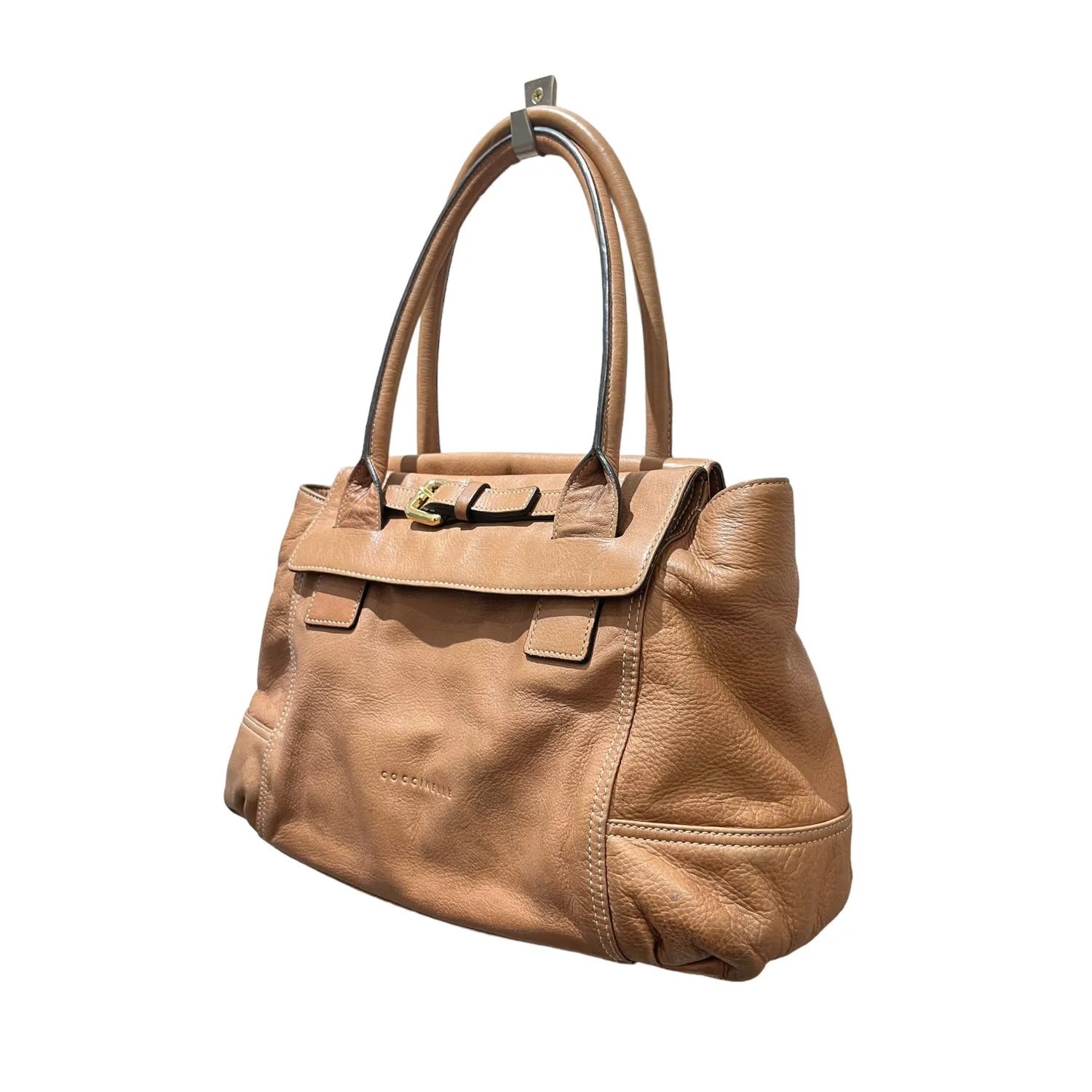 Coccinelle Tan Leather Bag