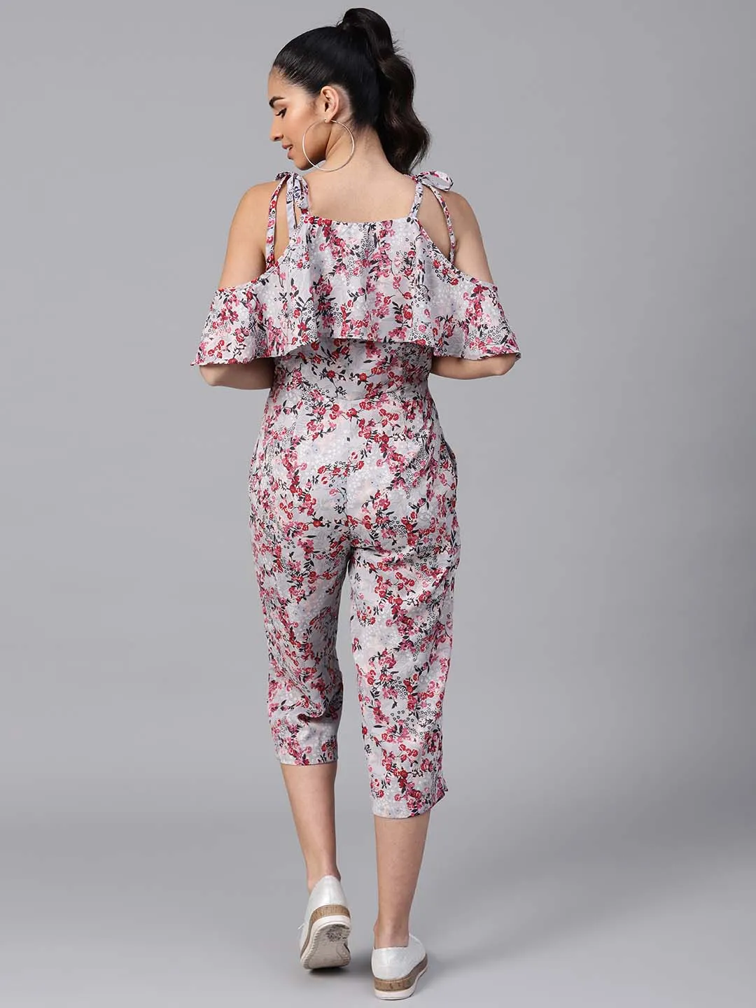 Cold Shoulder Jumpsuit