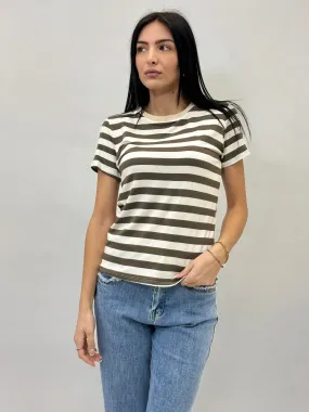 Comfortable Striped Tee