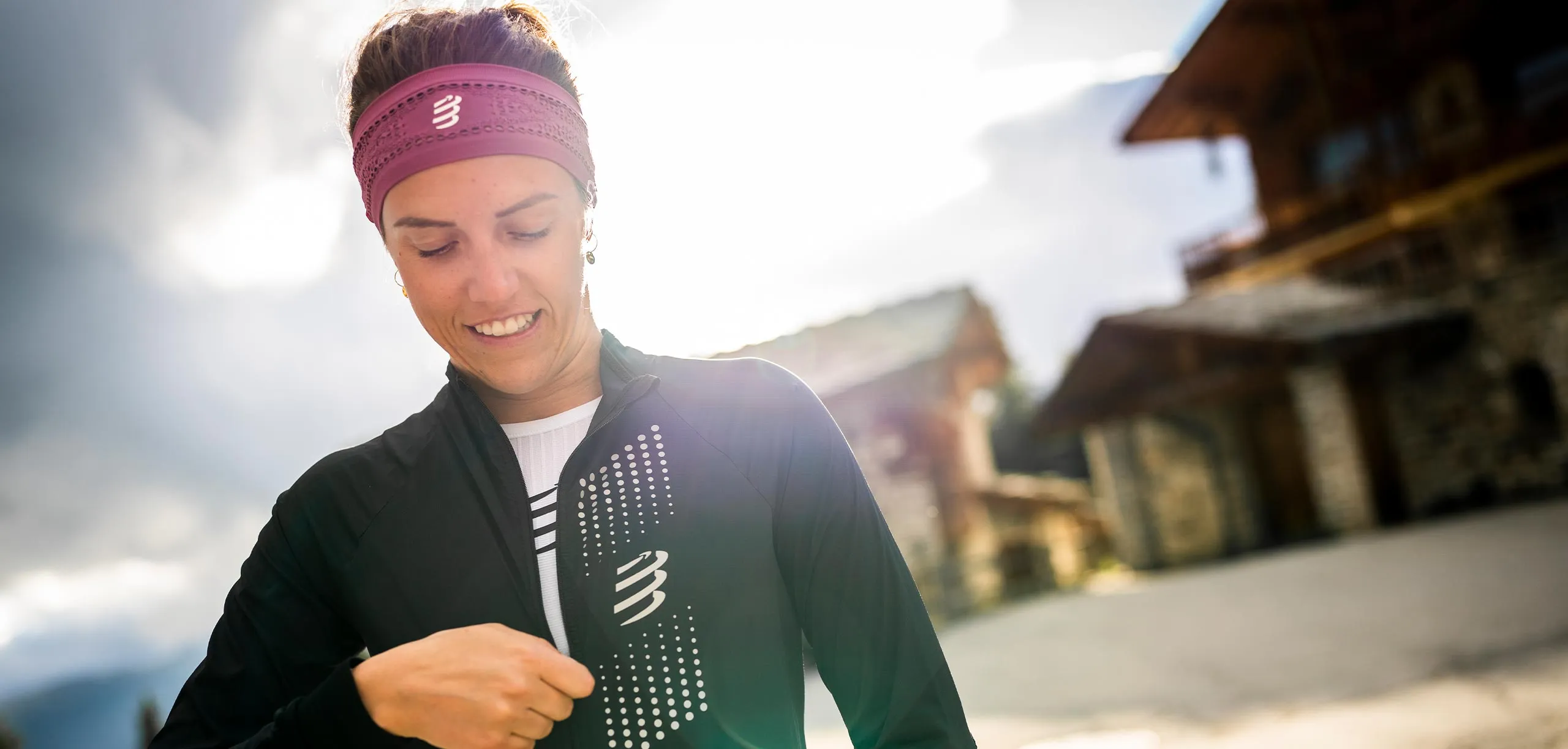 Compressport Thin Headband On/Off - Best Headband for Active Lifestyle