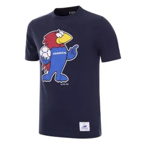 COPA Football - France World Cup 1998 Mascot T-Shirt - Navy