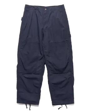 Cotton Ripstop Painter Pants in Dark Navy