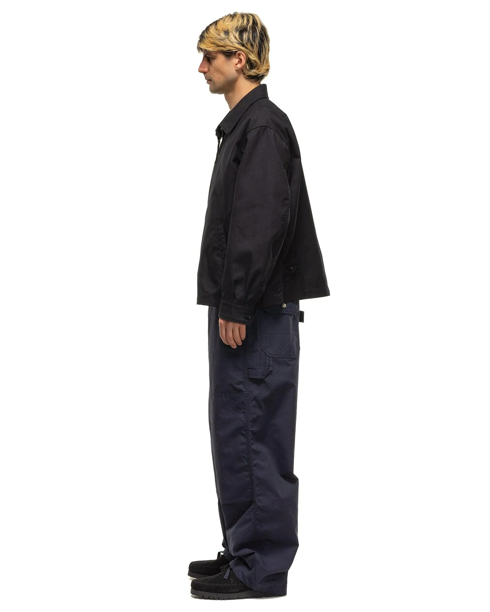 Cotton Ripstop Painter Pants in Dark Navy