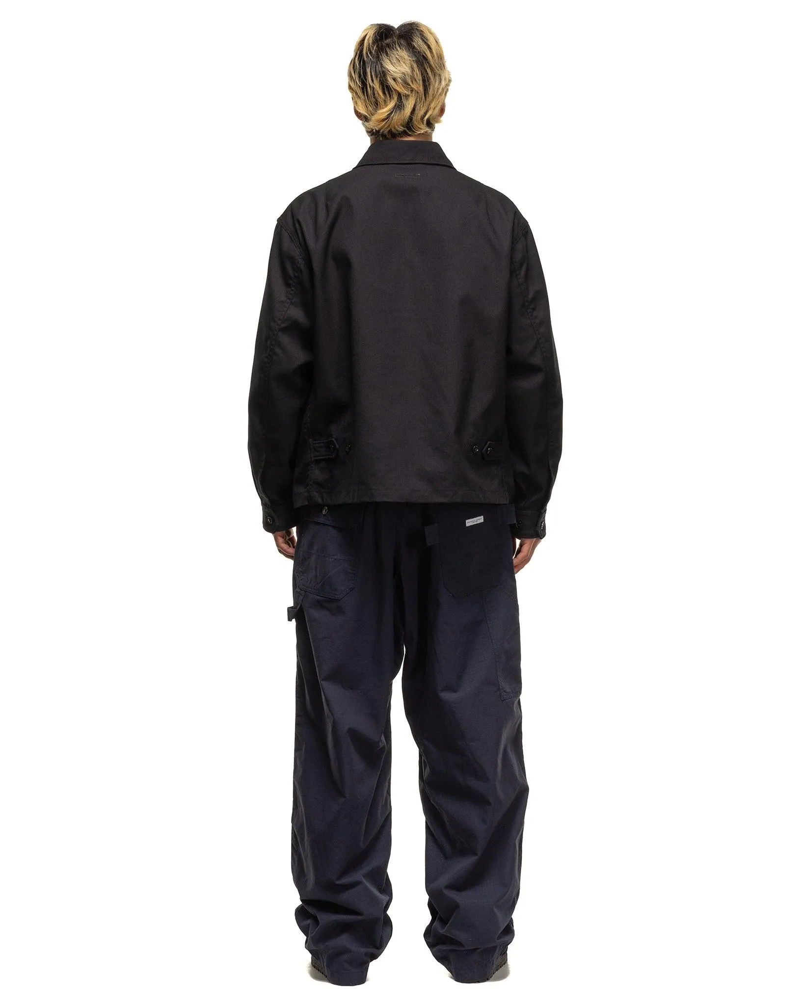 Cotton Ripstop Painter Pants in Dark Navy