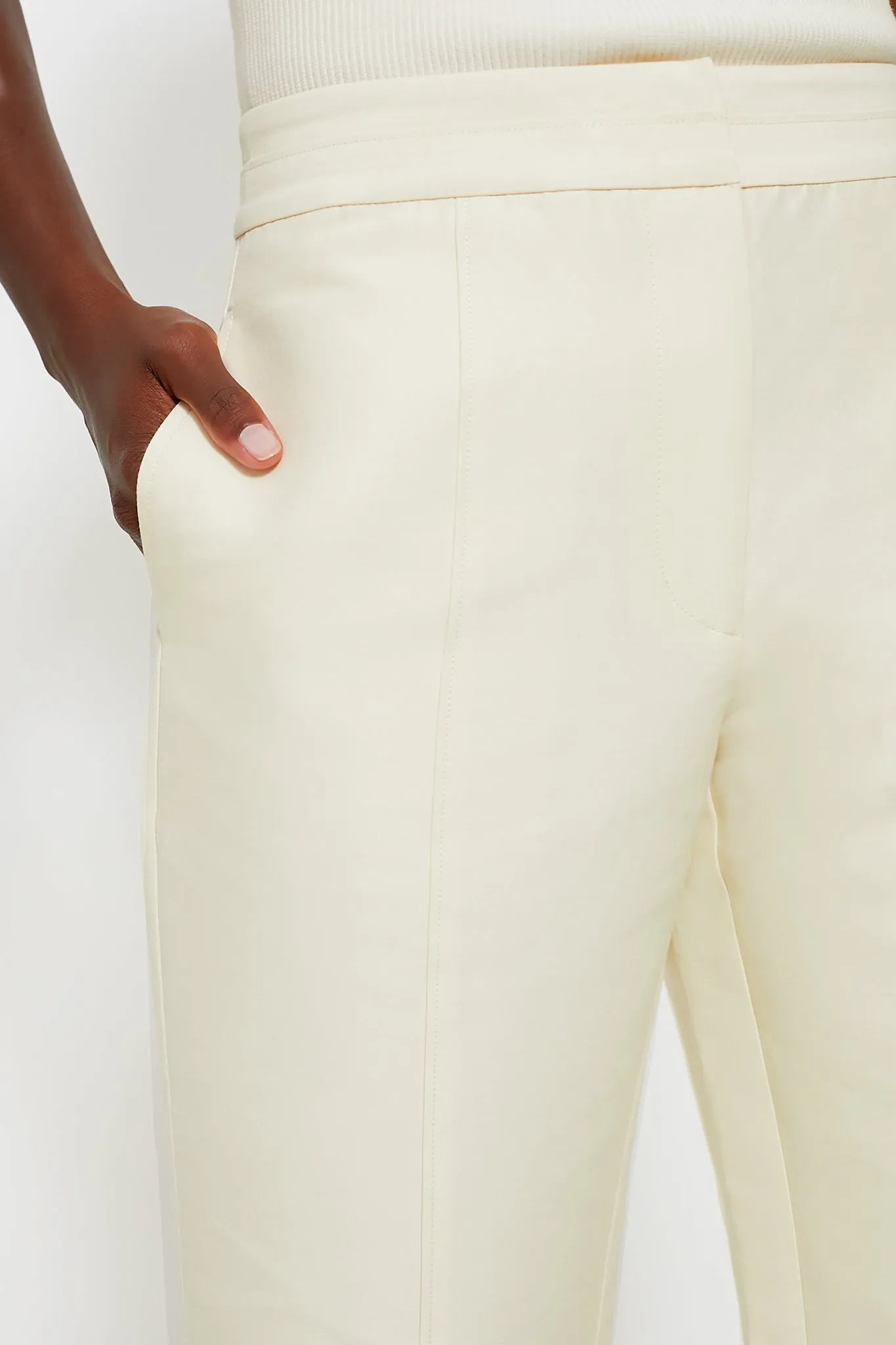 Cream Maverick Trousers