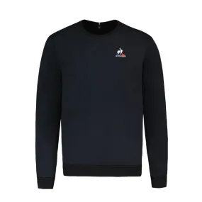 Black Crewneck Sweater for Men - Essential Number 4