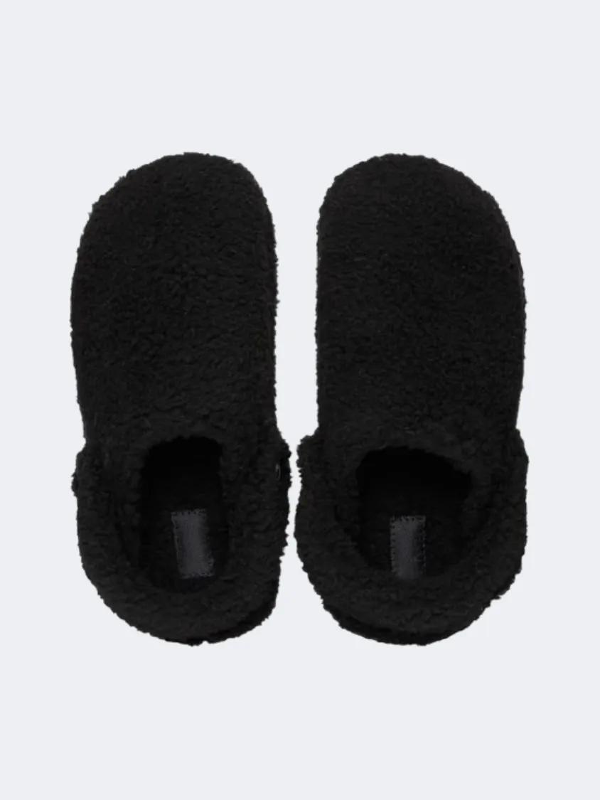 Crocs Classic Cozzzy Unisex Lifestyle Slippers Black